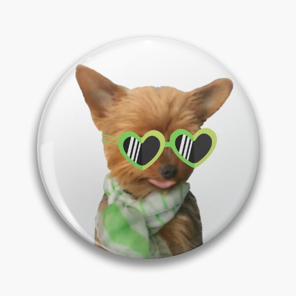 Item preview, Cute Yorkie with Heart Sunglasses | Yorkshire Terrier Dog Sticking Tongue Out - Humor designed and sold by Yorkie  Love.