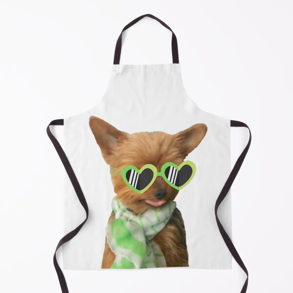 Item preview, Cute Yorkie with Heart Sunglasses | Yorkshire Terrier Dog Sticking Tongue Out - Humor designed and sold by Yorkie Love.