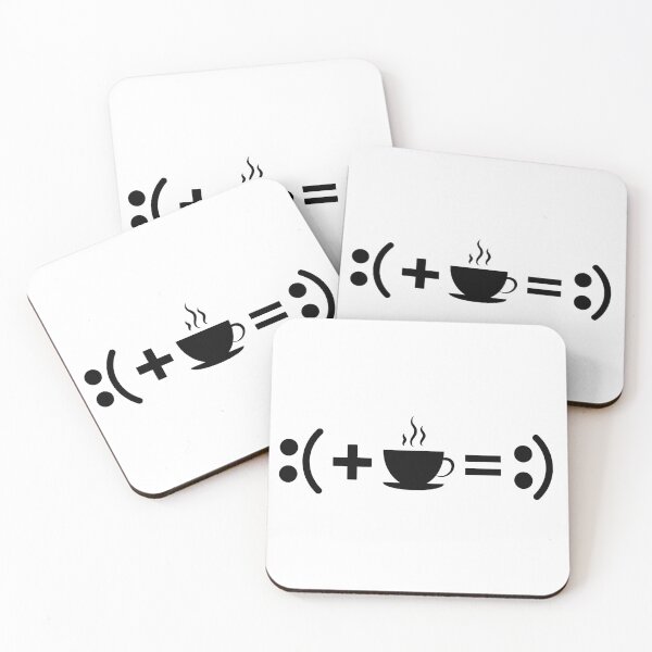 Item preview, Coffee turns sadness into happiness  designed and sold by Antianeira.