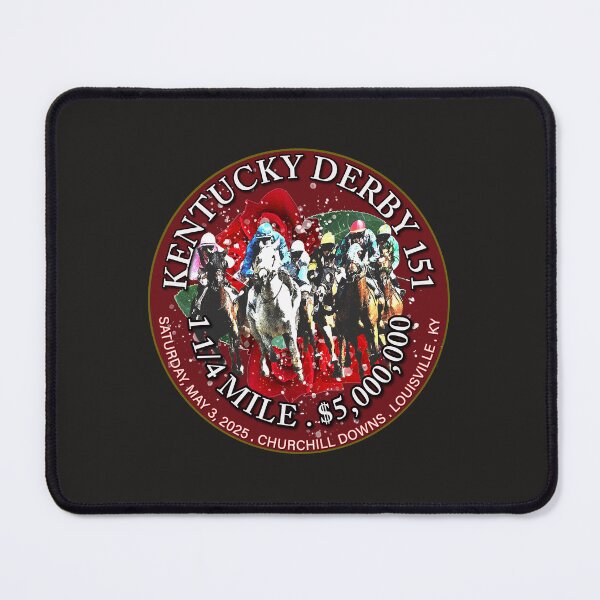 Item preview, 2025 Kentucky Derby 151 horse racing design designed and sold by Ginny Luttrell.