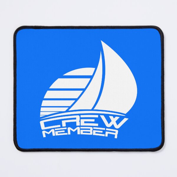 Item preview, Crew Member Text Sun Team Member Sailing Fun Logo designed and sold by shirt-o-mat.