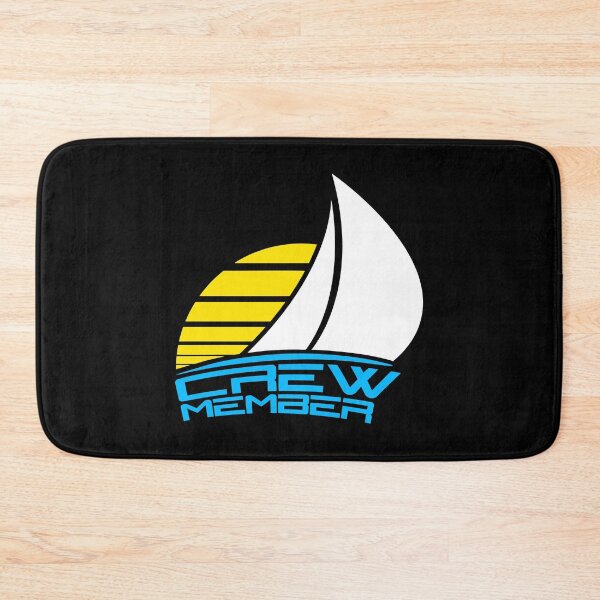 Item preview, Crew Member Text Sun Team Member Sailing Fun Logo designed and sold by shirt-o-mat.