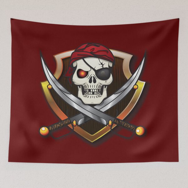 Item preview, Pirate Skull designed and sold by Qspark.