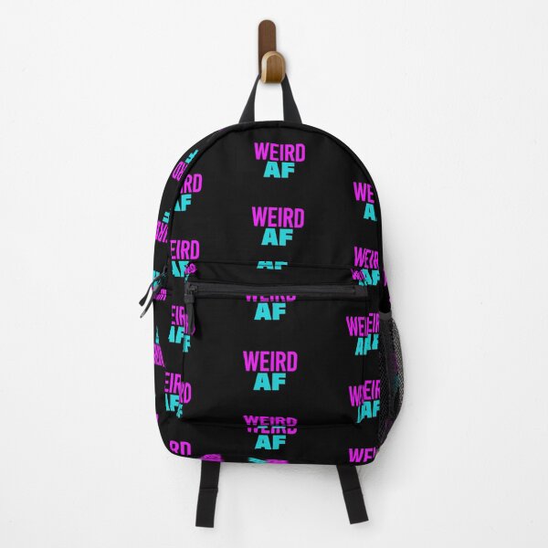 Item preview, Weird AF in Pink and Blue designed and sold by Memes N Lore .