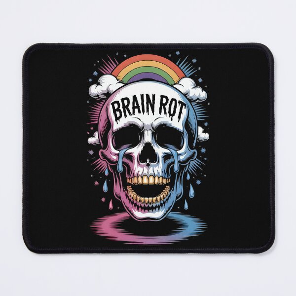 Item preview, The Brain Rot skull designed and sold by SidTastic .