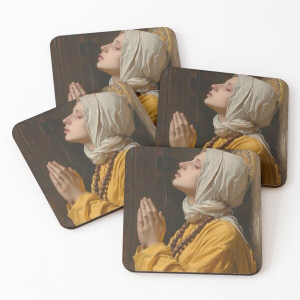 Item preview, Saint Yvette of Huy designed and sold by SanctifiedSouls.