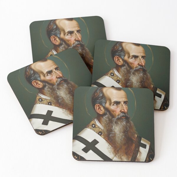 Item preview, Saint Basil the Great designed and sold by SanctifiedSouls.