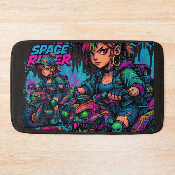 Item preview, Space Rider: Neon Cyberpunk Adventure designed and sold by Thaivi Design.