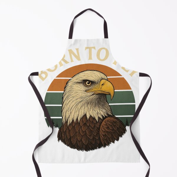 Item preview, Aigle en vol – Design vintage Born to Fly designed and sold by OTSC.