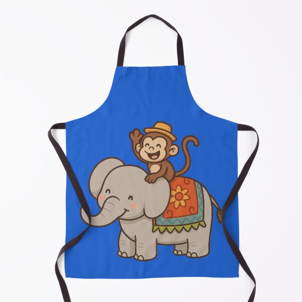 Item preview, Jungle Buddies: Elephant & Monkey Fun designed and sold by IraBum.