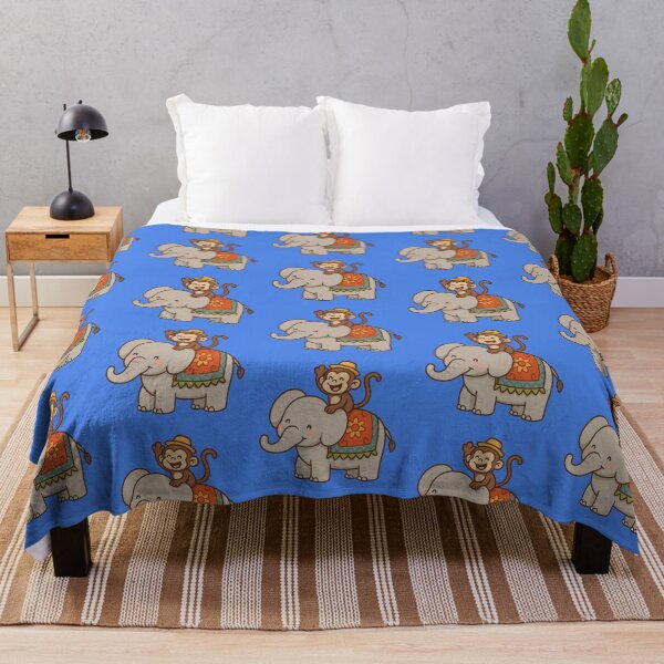 Item preview, Jungle Buddies: Elephant & Monkey Fun designed and sold by IraBum.