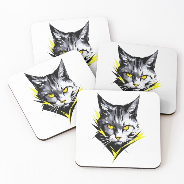 Item preview, Cat illustration - Yellow designed and sold by StefAnimal.