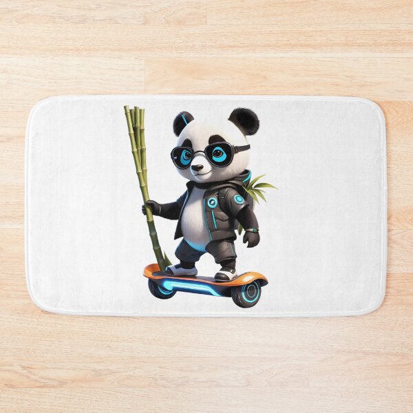 Item preview, Back to the Bamboo – Future Panda Ride designed and sold by DaniArtDesign81.