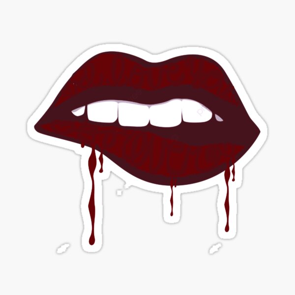 Item preview, I Love You Forever Bleeding Lips Graphic designed and sold by thelivingrp.