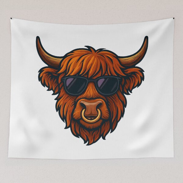 Item preview, Highland Cow designed and sold by VelvetRoom.
