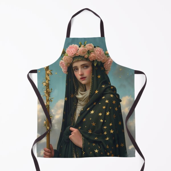 Item preview, Saint Aldegund / Aldegundis designed and sold by SanctifiedSouls.