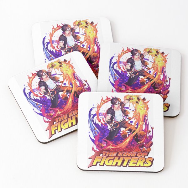Item preview, Kyo Kusanagi Fire Warrior Vintage Style KOF designed and sold by RetroanimeMG.