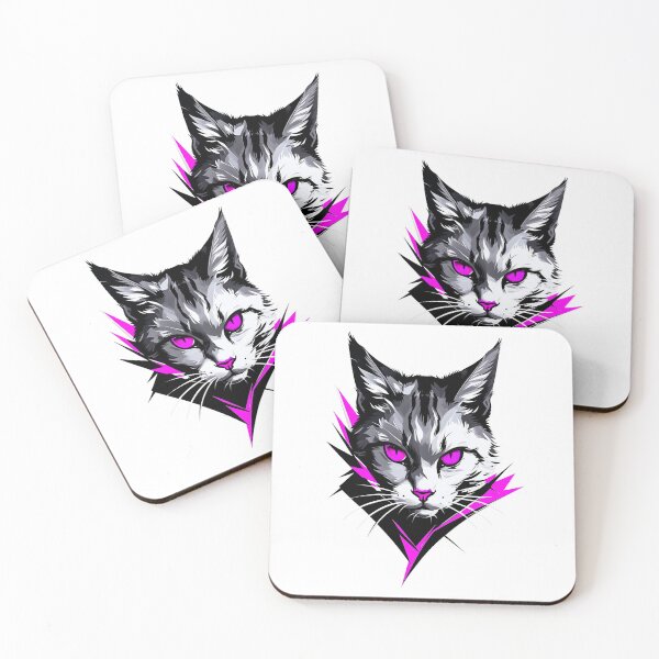 Item preview, Cat illustration - Pink designed and sold by StefAnimal.