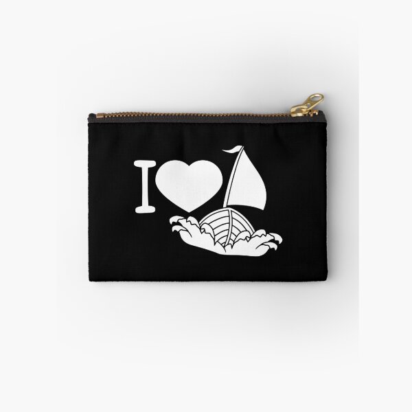 Item preview, I Love Sailing Text Saying Waves Sailor Heart Love designed and sold by shirt-o-mat.