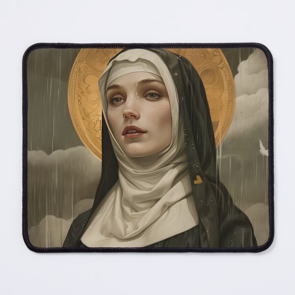 Item preview, Saint Scholastica designed and sold by SanctifiedSouls.