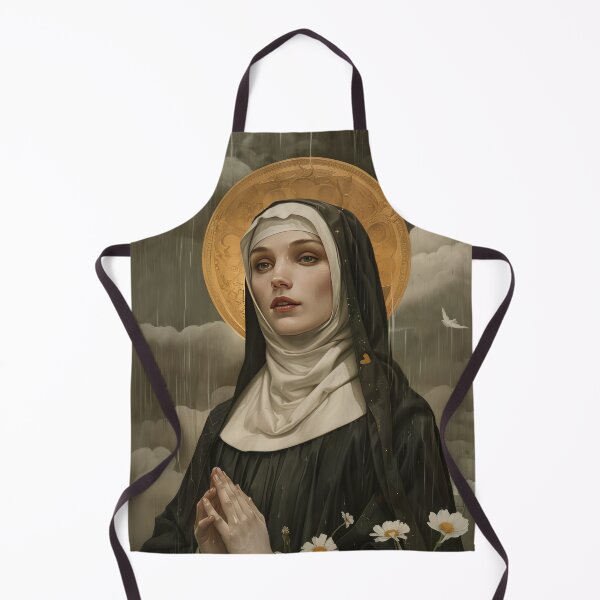 Item preview, Saint Scholastica designed and sold by SanctifiedSouls.