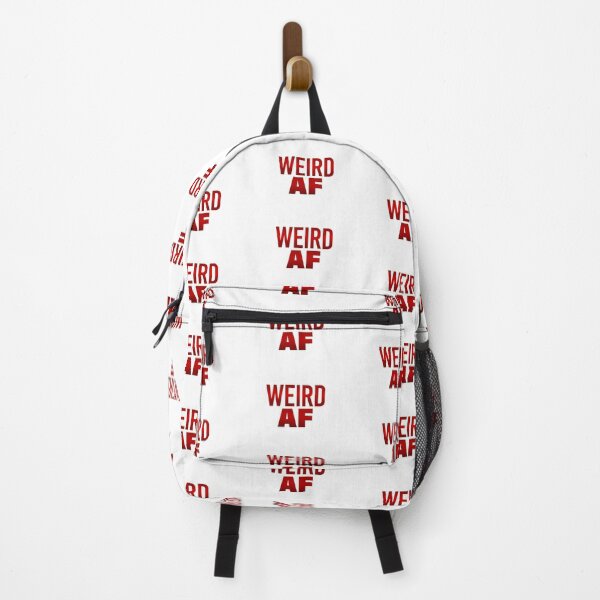 Item preview, Weird AF in Red designed and sold by Memes N Lore .