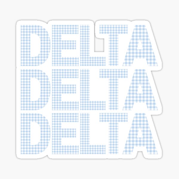 Item preview, Tri Delt Pastel Letters designed and sold by simplysorority.