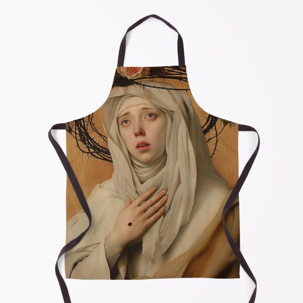 Item preview, Saint Catherine de Ricci designed and sold by SanctifiedSouls.