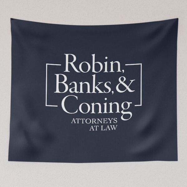 Item preview, Robin, Banks, and Coning Attorneys At Law designed and sold by visualcraftsman.