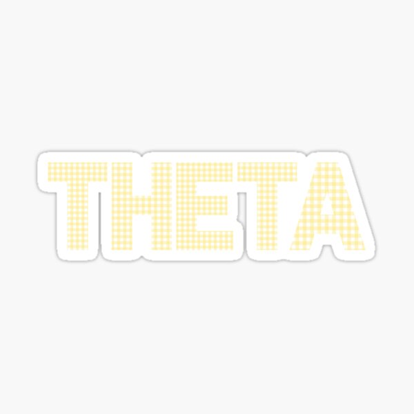 Aperçu de l'œuvre Lettres pastel thêta créée et vendue par simplysorority.
