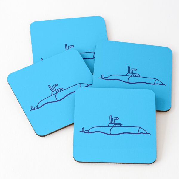 Item preview, Surfaced Submarine Above Water Surface Dive Boat designed and sold by shirt-o-mat.