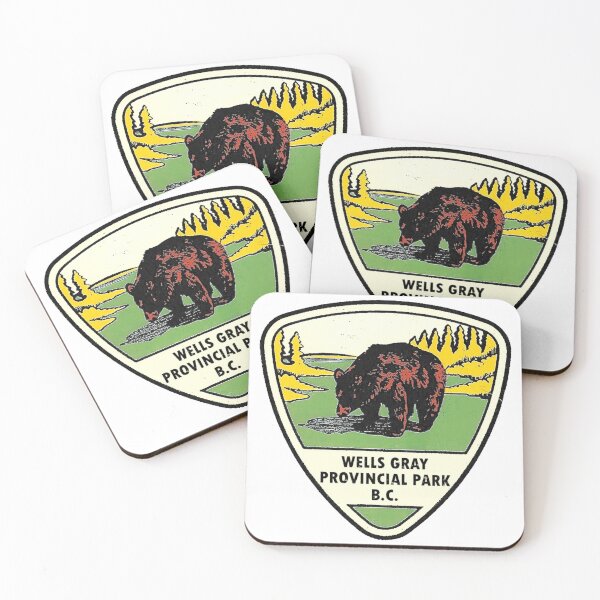 Item preview, Wells Gray Provincial Park Vintage Travel Decal designed and sold by hilda74.