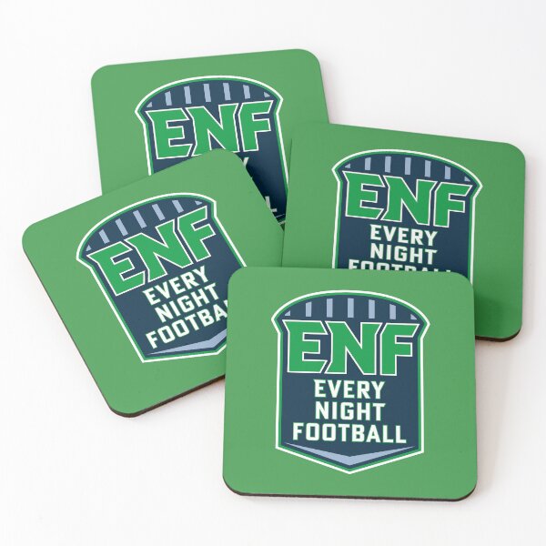 Item preview, Every Night Football - Full Badge Logo (on green) designed and sold by GX3-Creative.