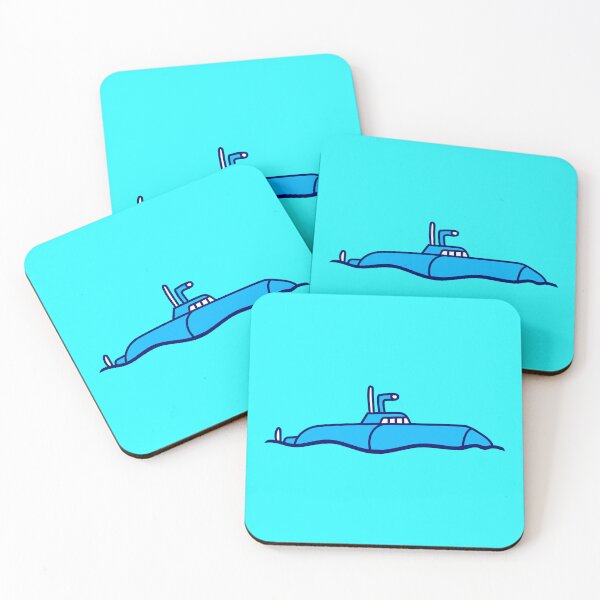 Item preview, Surfaced Submarine Above Water Surface Dive Boat designed and sold by shirt-o-mat.