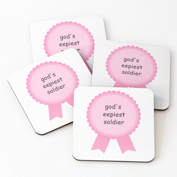 Item preview, God's eepiest soldier award designed and sold by isthispopart.