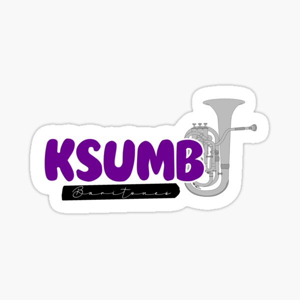 Item preview, KSUMB Baritones designed and sold by Sophia Glanville Arts.