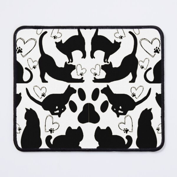 Item preview,  Black Cat Lover Pattern Collection – Journals, T-Shirts & Mugs designed and sold by Humanity brush .