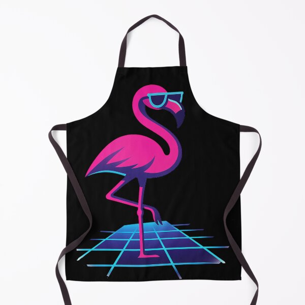 Item preview, Retro Flamingo Cool designed and sold by Bearabilia.