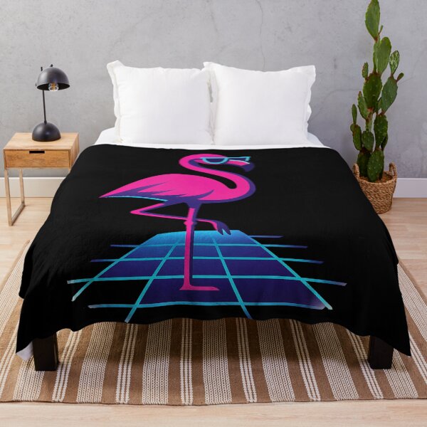 Item preview, Retro Flamingo Cool designed and sold by Bearabilia.