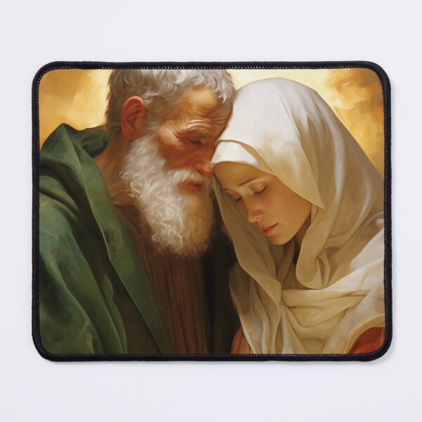 Item preview, Saints Zecheriah and Elizabeth designed and sold by SanctifiedSouls.