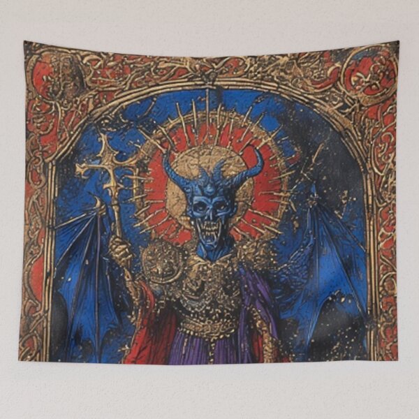 Item preview, Medieval Devil Art designed and sold by TheDarkWardrobe.