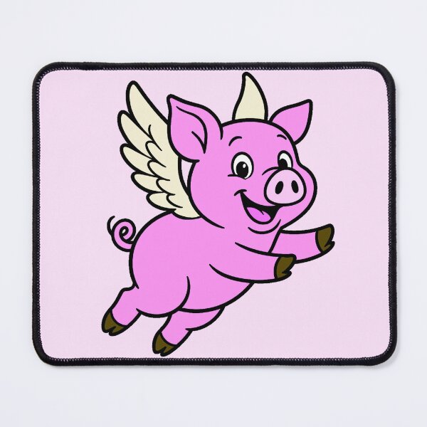 Item preview, When Pigs Fly - Pink designed and sold by AngelMiette.