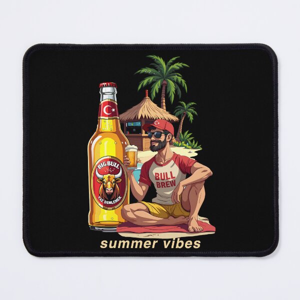 Item preview, Summer Vibes Big Bull - Turkey Yaz Demlemek designed and sold by Museum Of Non-Existing Art.
