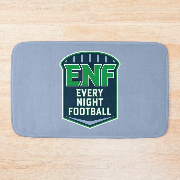 Item preview, Every Night Football - Full Badge Logo (on light blue) designed and sold by GX3-Creative.