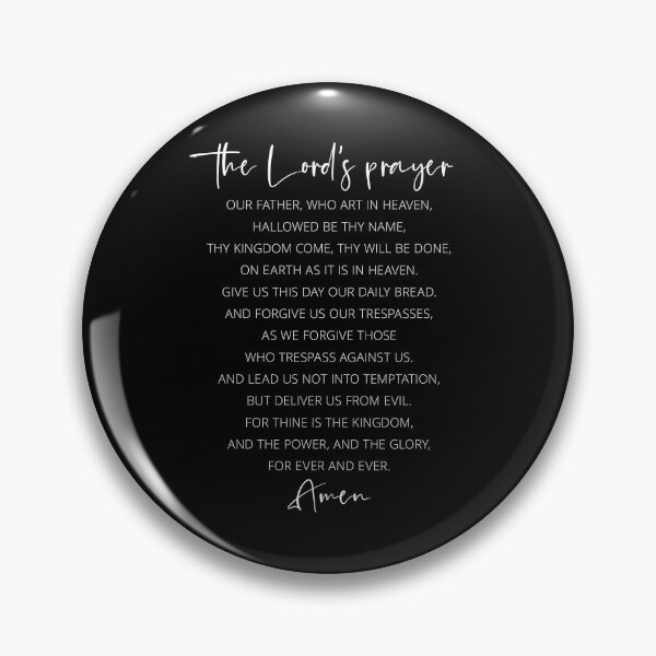 Item preview, Our Father Who Art In Heaven Hallowed Be Thy Name, The Lord's Prayer designed and sold by ArtfulZuzu.