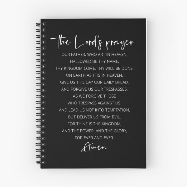 Item preview, Our Father Who Art In Heaven Hallowed Be Thy Name, The Lord's Prayer designed and sold by ArtfulZuzu.