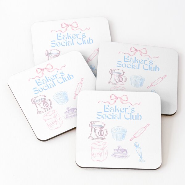 Item preview, Baker's Social Club designed and sold by ShinyKnacks.