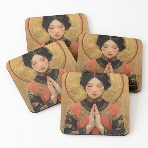 Item preview, Saint Lucy Yi Zhenmei designed and sold by SanctifiedSouls.