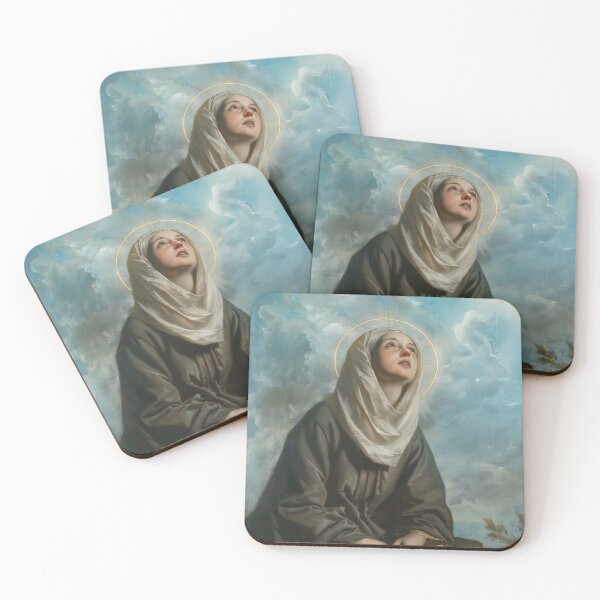 Item preview, Saint Margaret of Cortona designed and sold by SanctifiedSouls.
