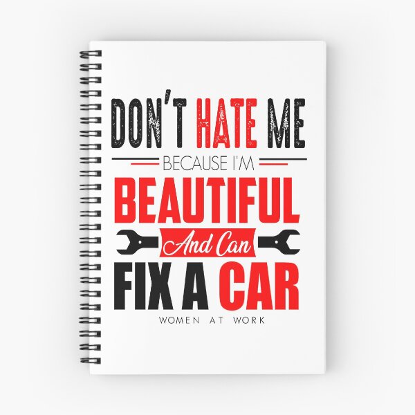 Item preview, Don't Hate Me Bacause I'm Beautiful and can fix a car designed and sold by GrownFolkMotto.